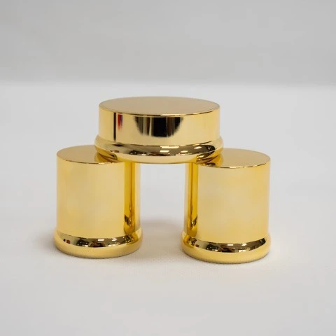 Cosmetic Bottle Caps – Electroplated Zinc Liquor-style Perfume Lid factory Cosmetic Bottle Caps – Electroplated Zinc Liquor-style Perfume Lid factory